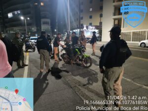 Aseguramiento de motocicletas e infracciones
