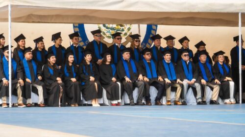 Maryjose Gamboa acudió a la Ceremonia de Graduación