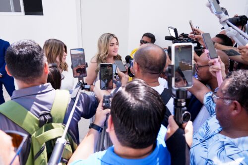 Alcaldesa Maryjose Gamboa. Atención, prevención y cuidado a las familias del municipio de Boca del Río