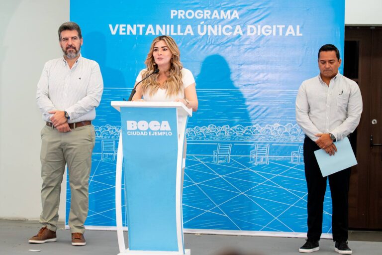 La Presidenta Municipal de Boca del Río, Maryjose Gamboa Torales, presentó el nuevo Asistente con Inteligencia Artificial