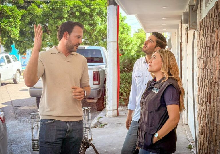 Maryjose Gamboa: recorridos sorpresa para supervisar las condiciones de la infraestructura urbana de Boca el Río