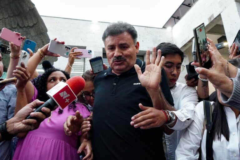 Bertín Bravo, alcalde de Úrsulo Galván, desaforado/Foto: Yerania Rolón