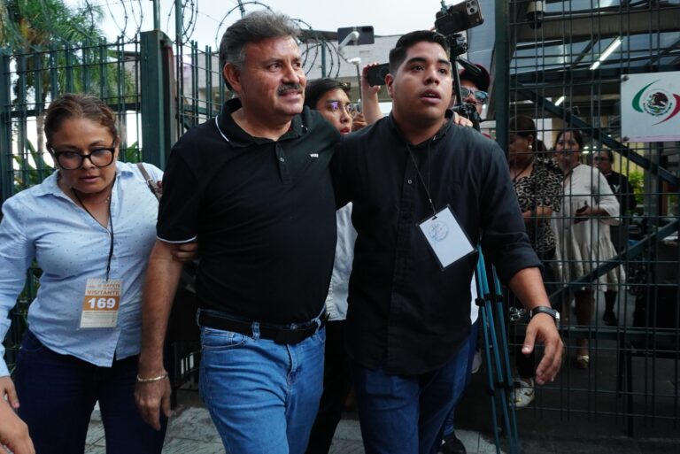 Bertín Bravo, alcalde de Úrsulo Galván, desaforado/Foto: Yerania Rolón