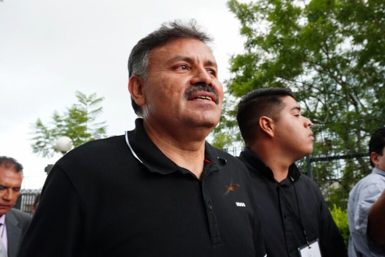 Bertín Bravo, alcalde de Úrsulo Galván, desaforado/Foto: Yerania Rolón