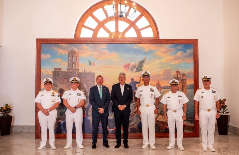 Durante la visita se abordaron los avances del Puerto de Veracruz en modernización, sostenibilidad y descarbonización del sector marítimo-portuario