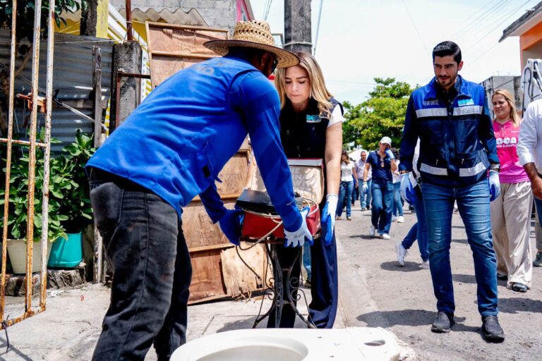 Segunda Jornada Nacional de Lucha contra el Dengue, Chikungunya y Zika 2026 encabezada por la alcaldesa de Boca del Río, Maryjose Gamboa