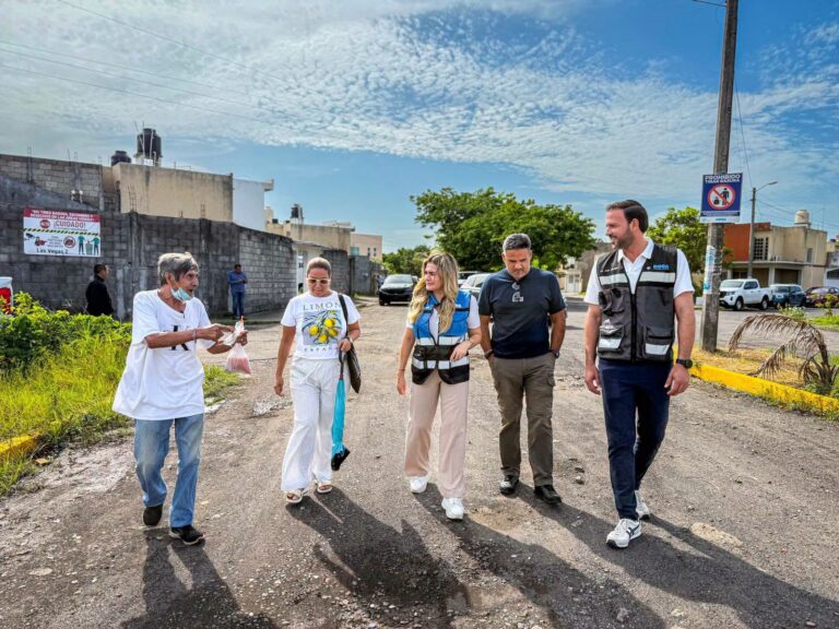 Maryjose Gamboa dialogó directamente con los vecinos sobre las gestiones emprendidas por el Gobierno Municipal
