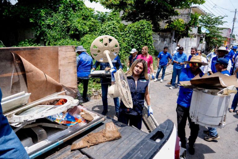 Segunda Jornada Nacional de Lucha contra el Dengue, Chikungunya y Zika 2026 encabezada por la alcaldesa de Boca del Río, Maryjose Gamboa