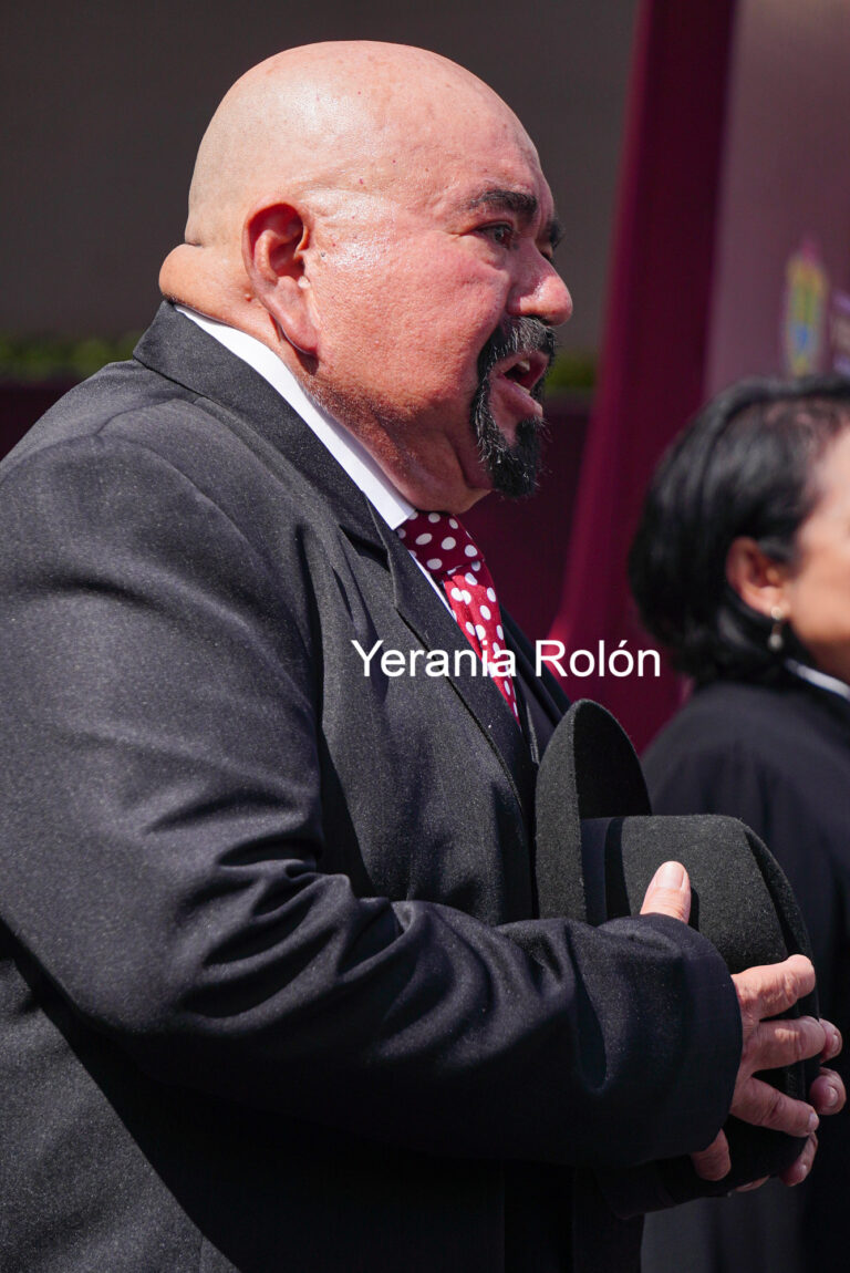 Roberto Ramos Alor, a punto del llanto/Foto de Yerania Rolón