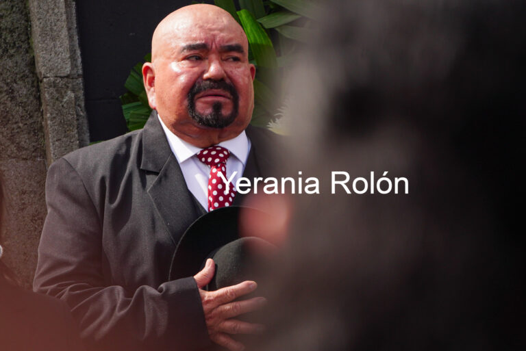 Roberto Ramos Alor, a punto del llanto/Foto de Yerania Rolón