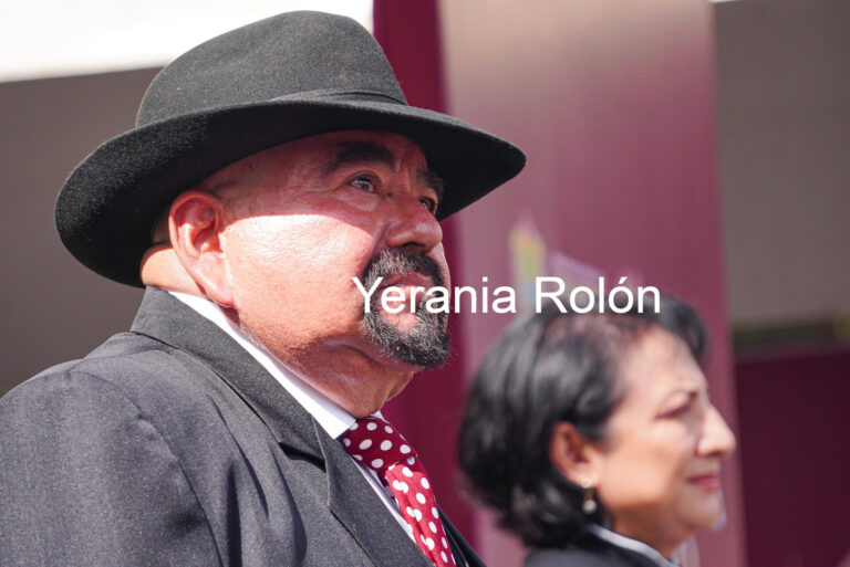 Roberto Ramos Alor, a punto del llanto/Foto de Yerania Rolón