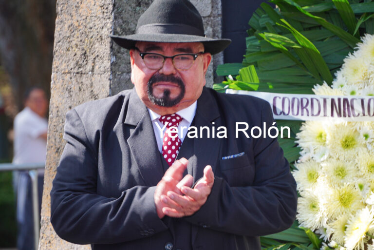 Roberto Ramos Alor, a punto del llanto/Foto de Yerania Rolón