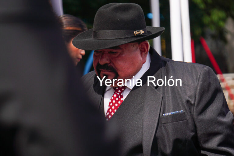 Roberto Ramos Alor, a punto del llanto/Foto de Yerania Rolón