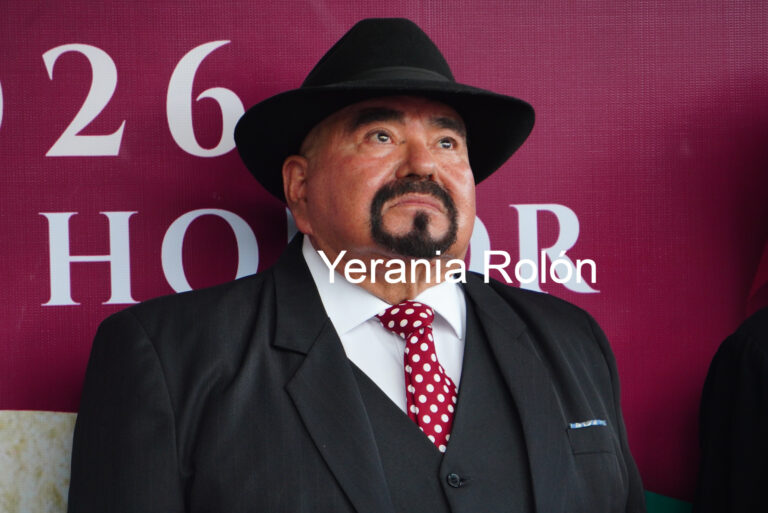 Roberto Ramos Alor, a punto del llanto/Foto de Yerania Rolón